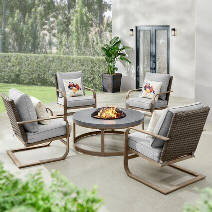 Outdoor furniture selection